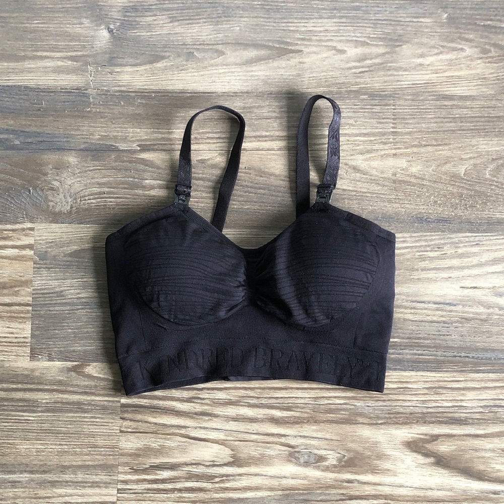 Kindred Bravely Sublime Nursing Pumping Bra Black Small